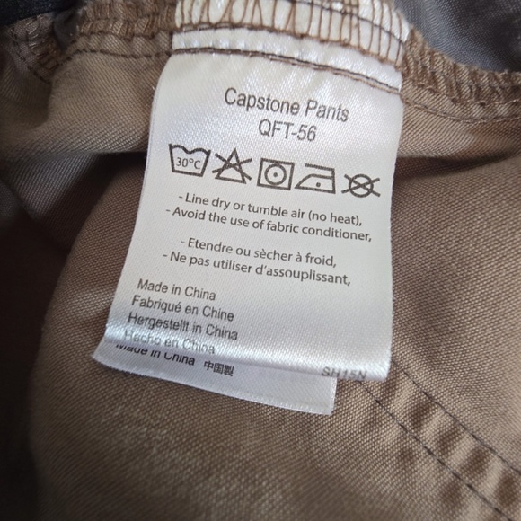 RAB-  Mens 34 X 31 Elastic Drawstring  Waist Zip Fly Capstone Hiking Pants - Picture 6 of 8